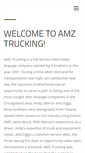 Mobile Screenshot of amztrucking.com