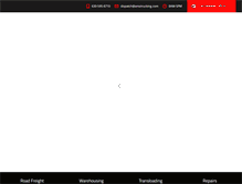 Tablet Screenshot of amztrucking.com